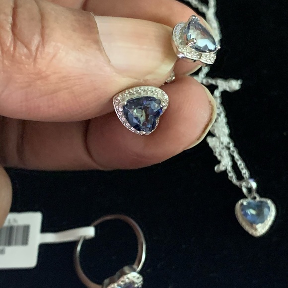 Mystic Gemstone Necklace & Earrings Set - Picture 3 of 6